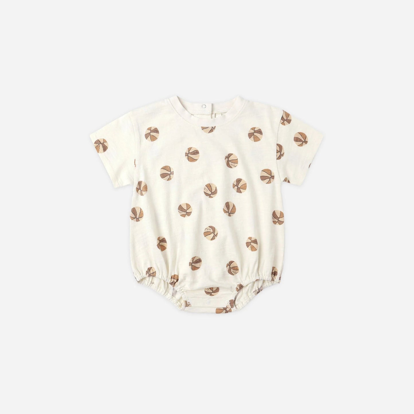 Relaxed Bubble Romper Basketball | Rylee + Cru