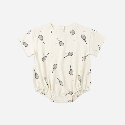 Relaxed Bubble Romper Tennis | Rylee + Cru