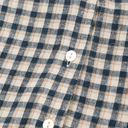 Robe Camille carreaux marine | Rylee + Cru