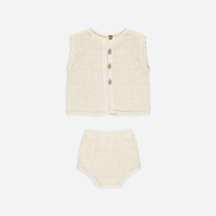 Crochet Cherries short set | Rylee + Cru