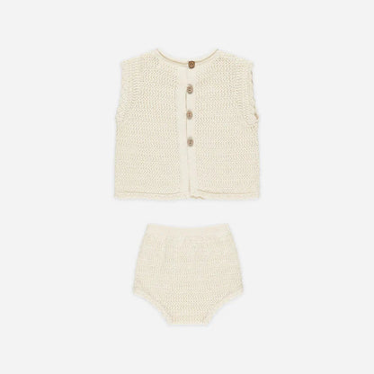 Crochet Cherries short set | Rylee + Cru