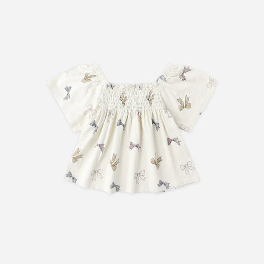 Kate Top Bows 2-3Y | Rylee + Cru