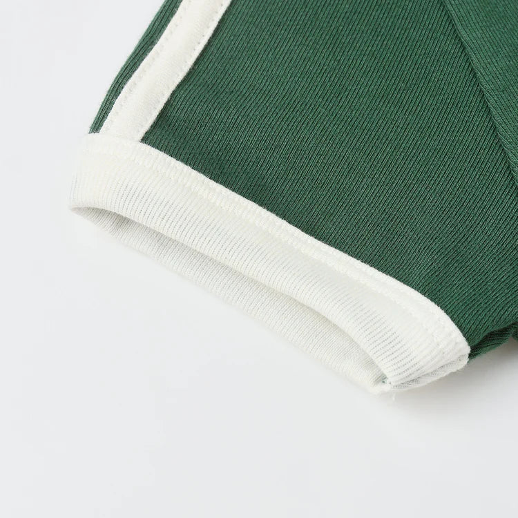 Jersey Tee Green 6-7Y | Rylee + Cru