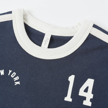 Baby Tee Navy | Rylee + Cru