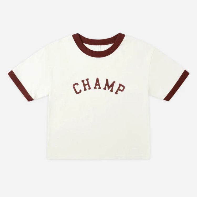 Ringer Tee Champ 6-7Y | Rylee + Cru