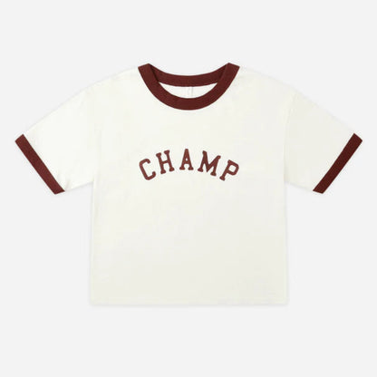 Ringer Tee Champ 6-7Y | Rylee + Cru