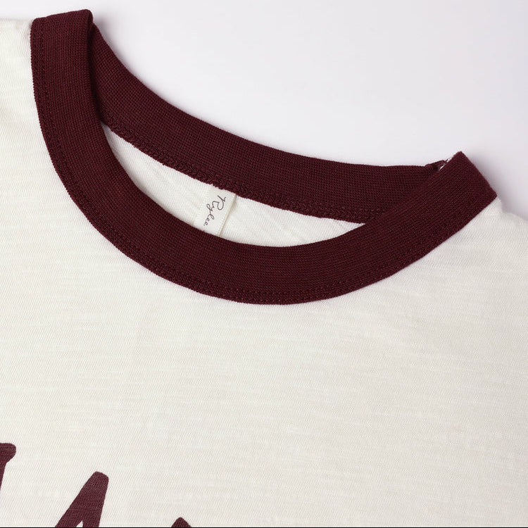 Ringer Tee Champ 6-7Y | Rylee + Cru