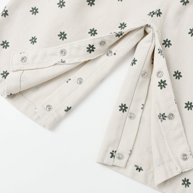 Wide Leg Overall Mini Daisy | Rylee +Cru