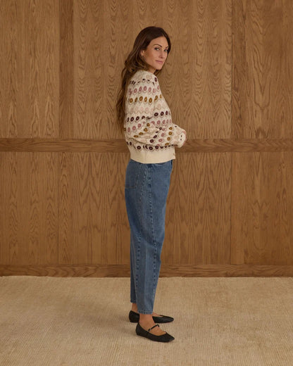 Cheyenne Cardigan Floral Jacquard | Rylee + Cru