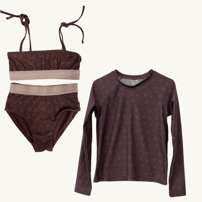 SH | JK Sophia Bikini and rashguard set Amelie Floral 4-5Y