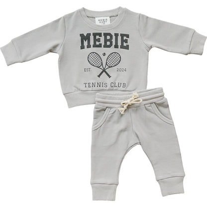Tennis Club French Terry Set | Mebie