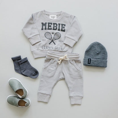 Tennis Club French Terry Set | Mebie