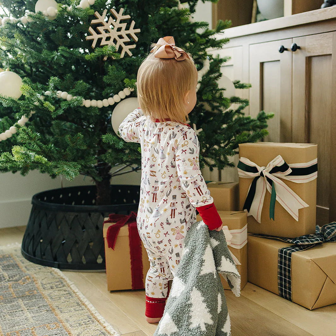 Pyjama Noël bamboo une-pièce | Mebie Baby