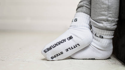 Sock 3-Pack White | Little Bipsy