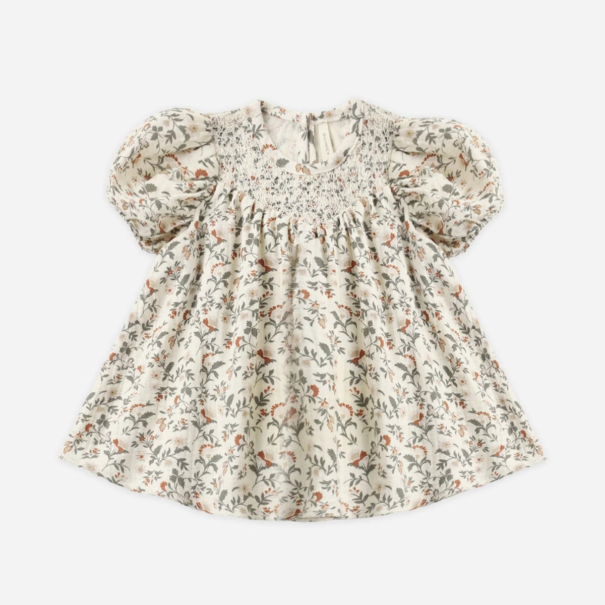 Carina Dress Holiday Floral | Quincy Mae