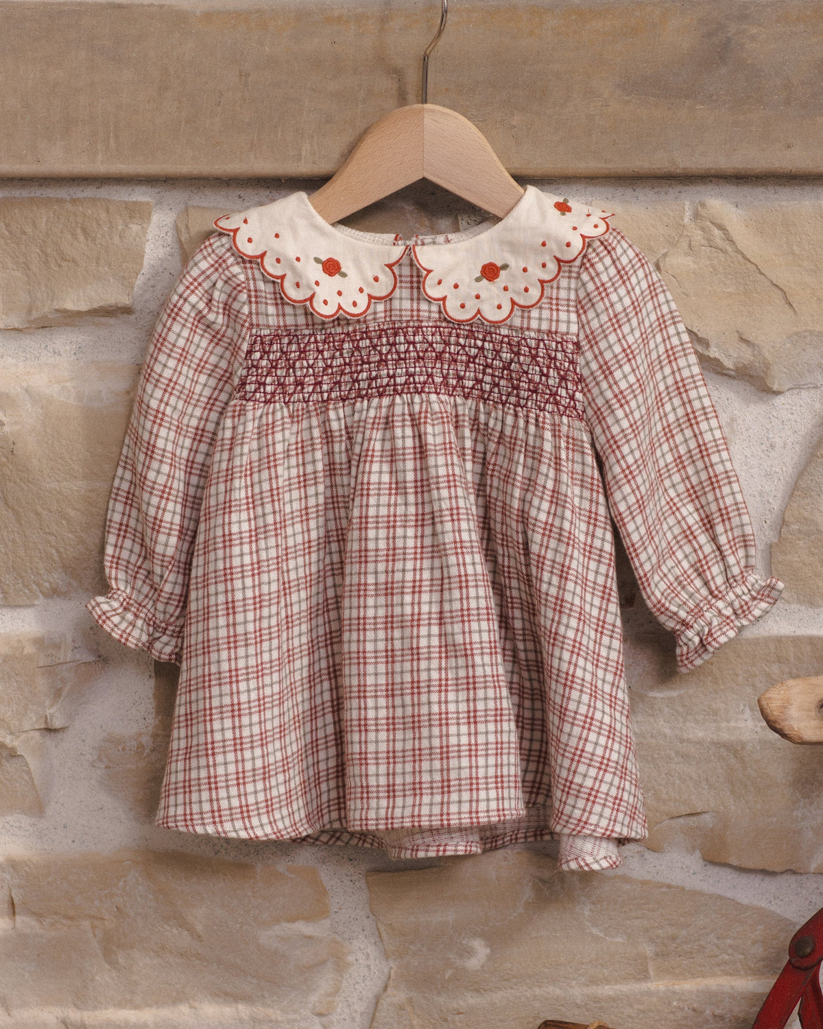 Callie Dress Holiday Plaid | Quincy Mae