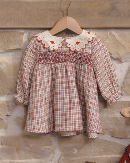 Callie Dress Holiday Plaid | Quincy Mae