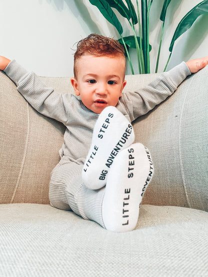 Sock 3-Pack White | Little Bipsy