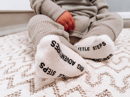 Sock 3-Pack White | Little Bipsy