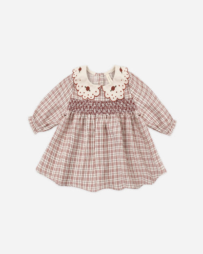 Callie Dress Holiday Plaid | Quincy Mae