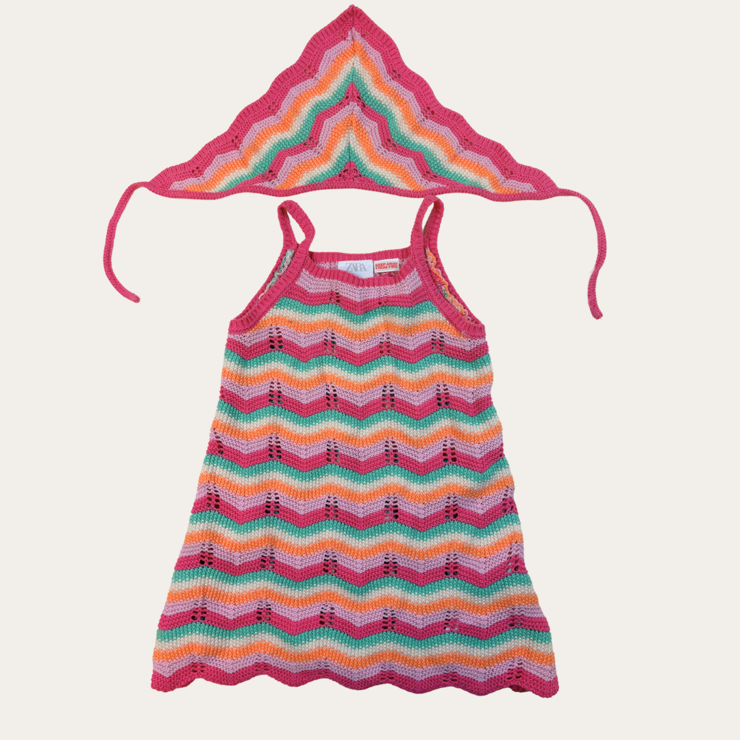 SM | Robe et bandeau crochet Zara 12-18 mois