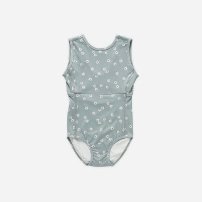 Leotard Blue Daisy 6-7 ans | Rylee + Cru