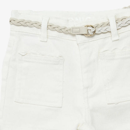 Short de jeans crème | Coniglio